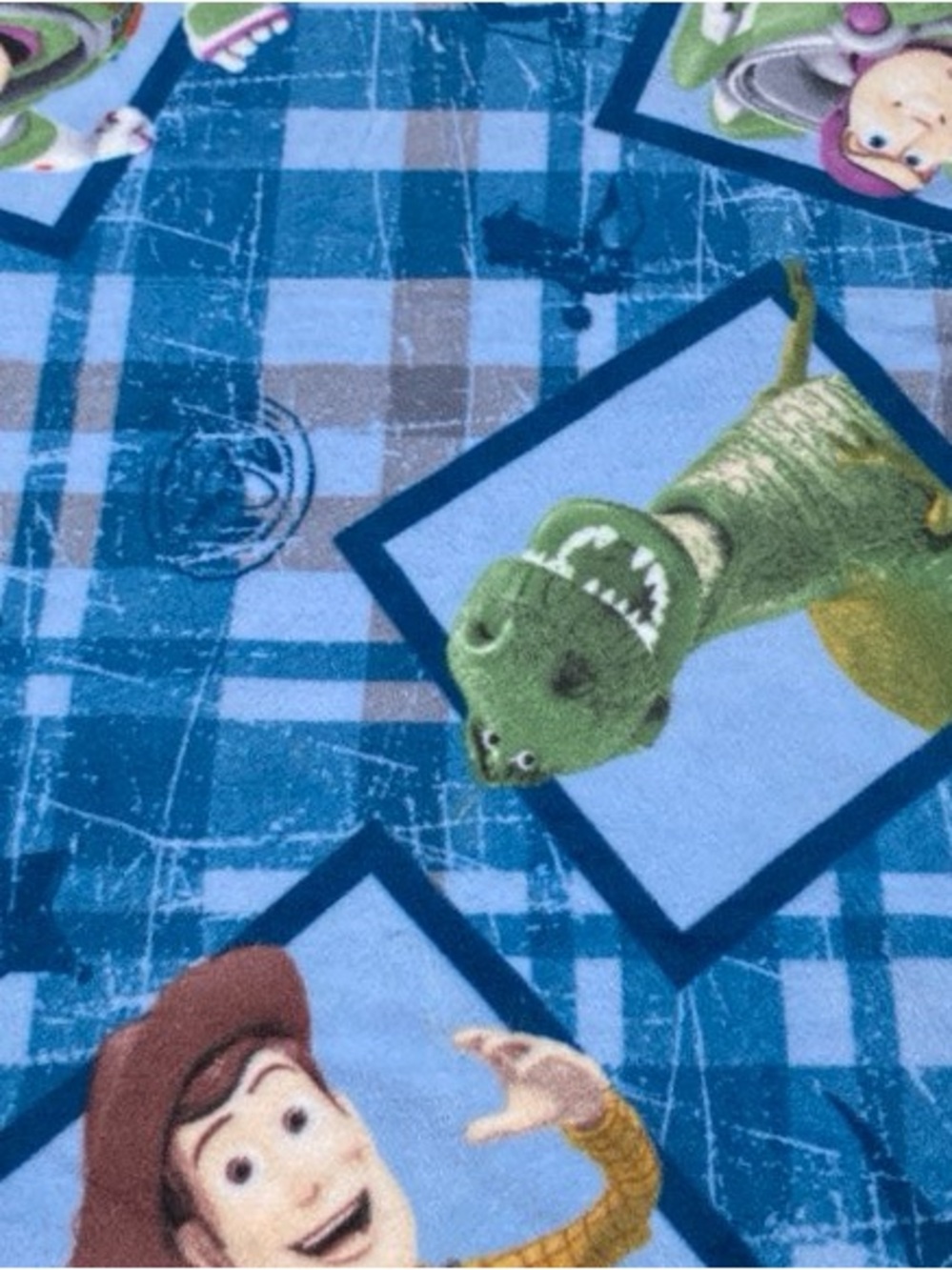 Pixar Toy Story Fleece Fabric Woody 5/8 Yard by 57” wide